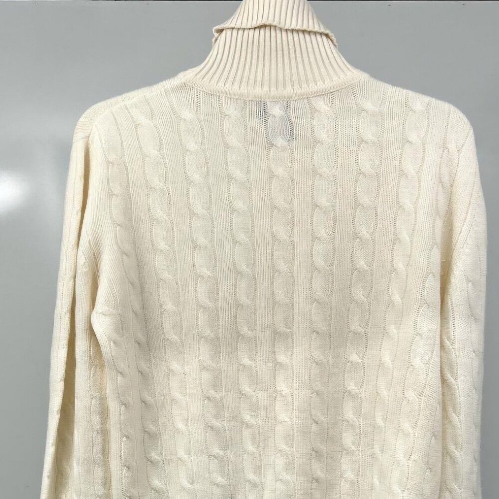 McCulley's Highlands, NC Womens small 100% pure cashmere made in Scotland - Picture 3 of 3